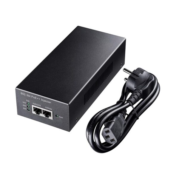 INYECTOR PoE GIGABIT CUDY 90W 56V PoE/PoE+/PoE++