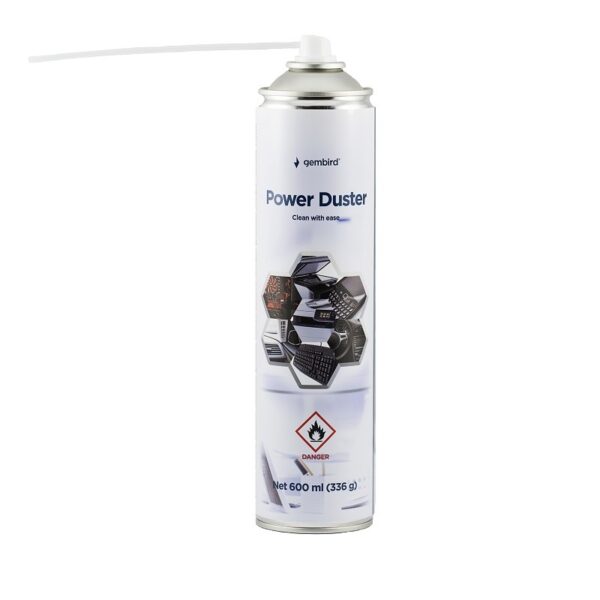 AEROSOL DE GAS COMPRIMIDO CON GATILLO GEMBIRD 600ML. - Imagen 3