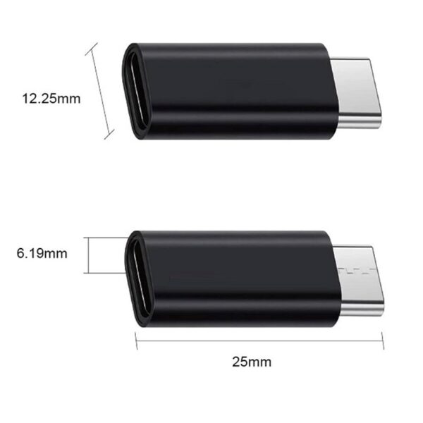 BLOQUEADOR DE DATOS USB-C MACHO - HEMBRA - Imagen 3