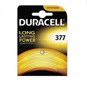 PILA DURACELL ÓXIDO DE PLATA 377 PACK 1U