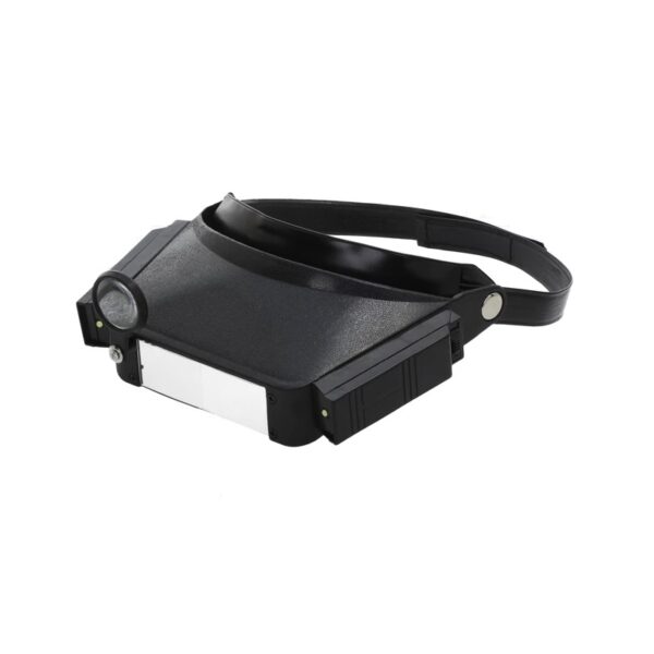 LUPA BINOCULAR DIADEMA 3 LENTES CON LUZ LED NEWBRAND