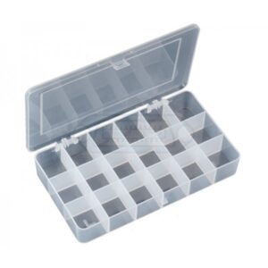 CAJA PORTACOMPONENTES 18 DEPARTAMENTOS