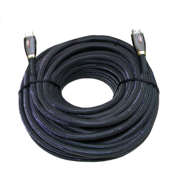 CABLE HDMI 2.0 M-M METAL PREMIUM 4K 60HZ 20 MTS. - Imagen 3
