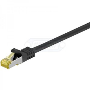 CABLE S/FTP RJ45 CAT7 NEGRO 2m
