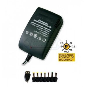 ALIMENTADOR UNIVERSAL 15/24W REGULABLE 5-15VCC
