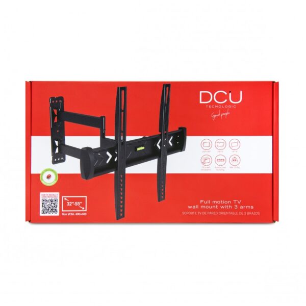 SOPORTE DE TV PARED 32"/55" DCU 3 ARTICULACIONES 35KG. - Imagen 3