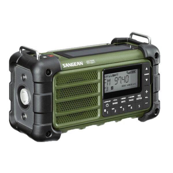 RADIO DIGITAL DE EMERGENCIA RDBS FM/AM/ BLUETOOTH MMR-99 RECARGABLE
