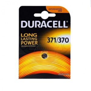 PILA DURACELL BOTÓN 371/370 ÓXIDO DE PLATA 1.5V PACK 1U