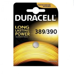 PILA DURACELL BOTÓN 389/390 ÓXIDO DE PLATA 1.5V PACK 1U
