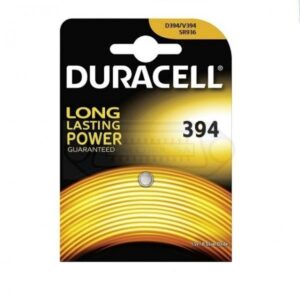 PILA DURACELL BOTÓN 394 ÓXIDO DE PLATA 1.5V PACK 1U