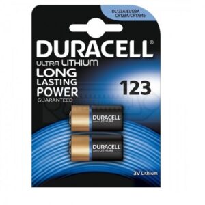 PILA DURACELL ESPECIAL 123 LITIO 3V PACK 2U