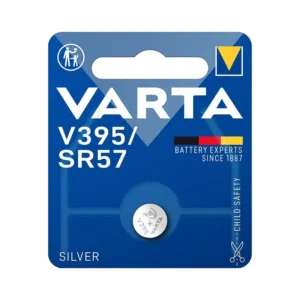 PILA VARTA BOTÓN V395 OXIDO DE PLATA 1.55V PACK 1U
