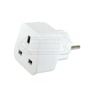 ADAPTADOR CLAVIJA INGLES A EUROPEA
