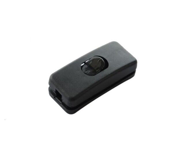 INTERRUPTOR DE PASO BALANCÍN 2A/250V NEGRO