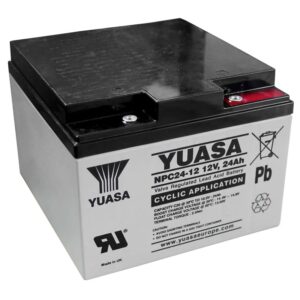 BATERÍA PLOMO AGM YUASA 12V 24A
