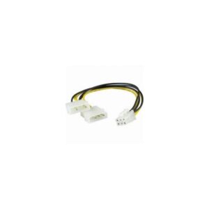 CABLE ADAPTADOR PCI-E MOLEX 6P /H A 2 MOLEX 4P /M