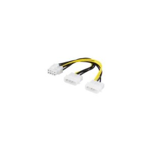 CABLE ADAPTADOR MOLEX 8P HEMBRA A 2 MOLEX 4P MACHO