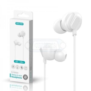 AURICULARES IN-EAR MAXAM JACK 3.5mm/MICRO, BLANCO, 1.2m
