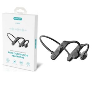AURICULARES CONDUCCIÓN OSEA WIRELESS V5.0 MAXAM EJ-B500  NEGRO