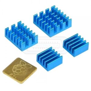 KIT DISIPADORES ADHESIVOS ALUMINIO 5 PIEZAS