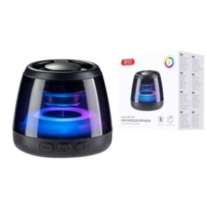 MINI ALTAVOZ PORTÁTIL 5W BT V5.3 XO F62 MAGNÉTICO, TF, LUZ COLORIDA