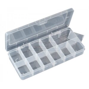 CAJA PORTACOMPONENTES 12 DEPARTAMENTOS AJUSTABLES