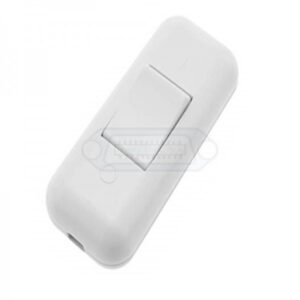 INTERRUPTOR BALANCÍN ON-OFF (2Co) 2A/250V PASANTE BLANCO