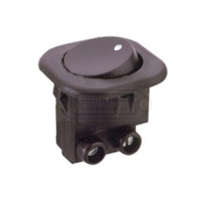 INTERRUPTOR BALANCÍN ON-OFF (1Co) EMPOTRABLE NEGRO