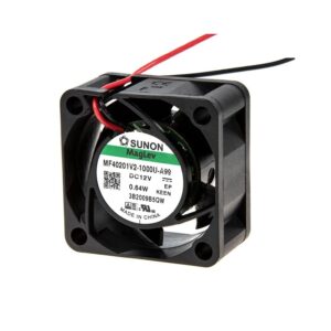 VENTILADOR AXIAL DC 12V SUNON 40x40x20mm 2 HILOS BALL-BEARING