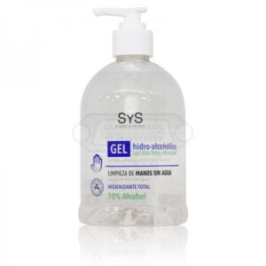 DOSIFICADOR GEL HIDROALCOHÓLICO CON ALOE VERA 500ML.
