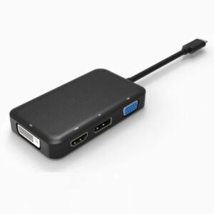 MINI DOCK USB-C (3.1 GEN 1) MULTIPUERTO DP/HDMI/DVI-D/VGA