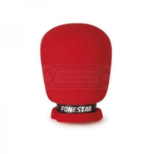 ESPUMA QUITAVIENTOS BOLA 100MM. ROJO