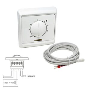 TERMOSTATO ELECTRÓNICO PARA SUELOS RADIANTES 5ºC A 50ºC