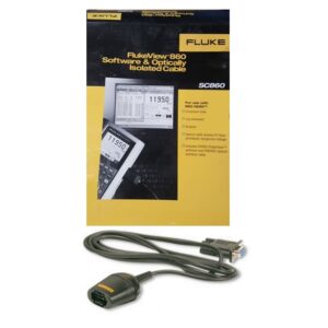 SOFTWARE FLUKEVIEW FLUKE SC860 + CABLE PM9080