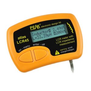 ANALIZADOR LCR/IMPEDANCIA AUTOMÁTICO LCR45 COMPONENTES PASIVOS