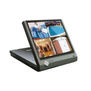 COMBO DVR + TFT 15" 4 CANALES BNC HDD SATA 250GB NEGRO