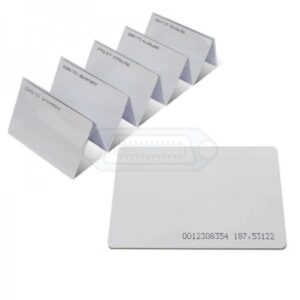 TARJETAS RFID 125KHZ BLANCAS 10 UNDS.