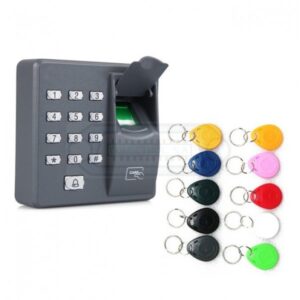 CONTROL DE ACCESOS BIOMÉTRICO HUELLA/RFID +10 LLAVES