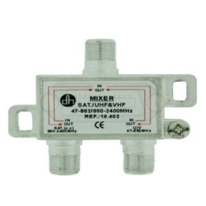 MEZCLADOR - SEPARADOR TV/SAT 2 VÍAS