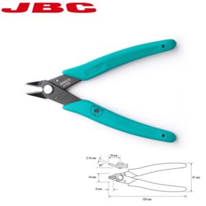 ALICATES DE CORTE LATERAL 20º JBC SHR270 Ø0.8mm