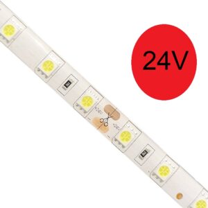 TIRA LED ROJO 24VDC IP54 255LM 12W METRO