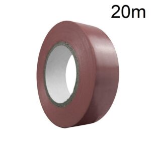 CINTA AISLANTE ADHESIVA 20m MARRÓN