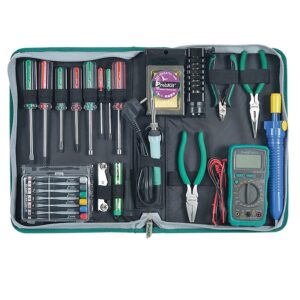 KIT HERRAMIENTAS ELECTRÓNICA FPII COMPLETO 1PK-616B 19 PIEZAS