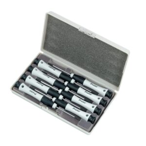 JUEGO DESTORNILLADORES PRECISIÓN PLANOS/ESTRELLA 8PCS.