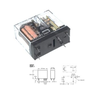 RELÉ DE POTENCIA OMRON G2R-1 DC 24V (1Co) 10A PCB