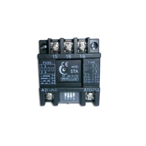 RELÉ TEMPORIZADO MULTIFUNCIÓN RALUX 12-24V DC/AC