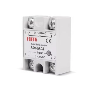 RELÉ ESTADO SÓLIDO 40A IN: 3-32VDC OUT: 24-480VAC