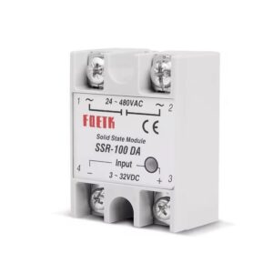 RELÉ ESTADO SÓLIDO 100A IN: 3-32VDC OUT: 24-380VAC