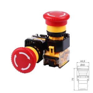 PULSADOR PARO DE EMERGENCIA D-7509 IP55