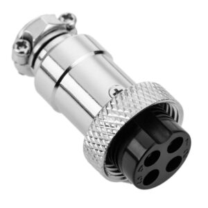 CONECTOR GX16 4P HEMBRA AEREA